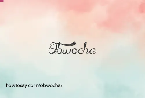 Obwocha