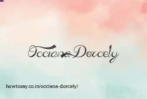 Occiana Dorcely