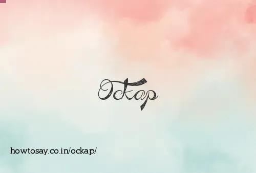 Ockap