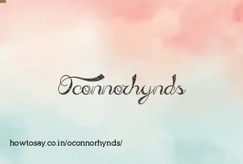 Oconnorhynds