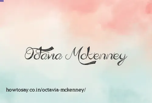 Octavia Mckenney