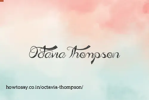 Octavia Thompson