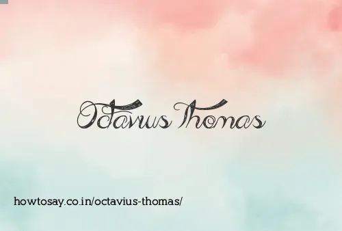 Octavius Thomas