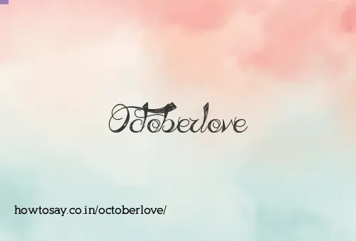 Octoberlove