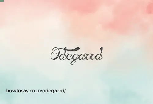 Odegarrd
