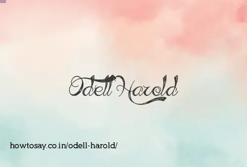 Odell Harold