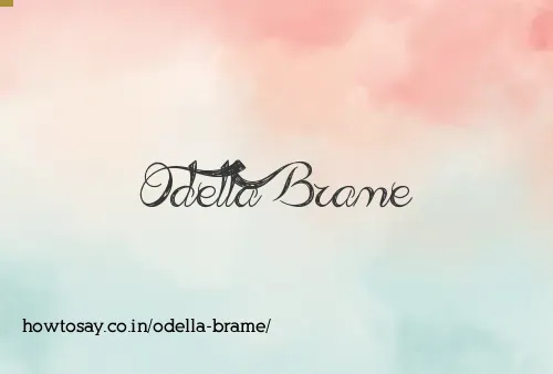 Odella Brame