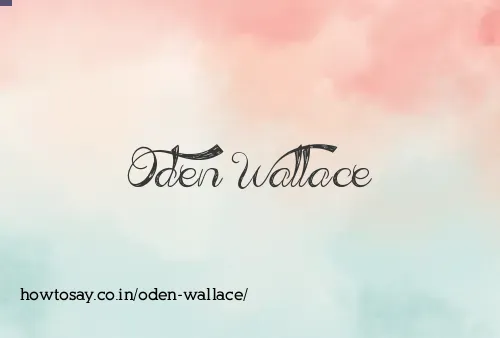 Oden Wallace