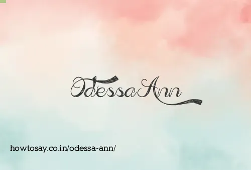 Odessa Ann