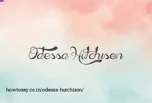Odessa Hutchison