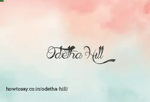 Odetha Hill