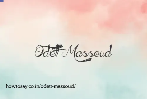 Odett Massoud