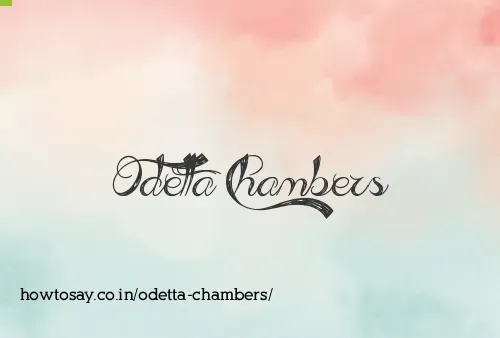 Odetta Chambers