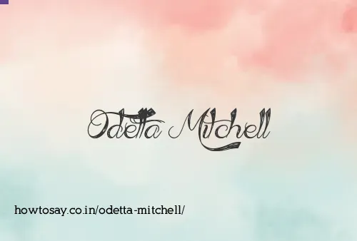 Odetta Mitchell