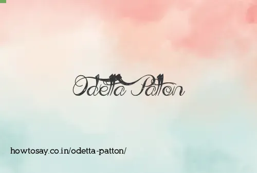 Odetta Patton
