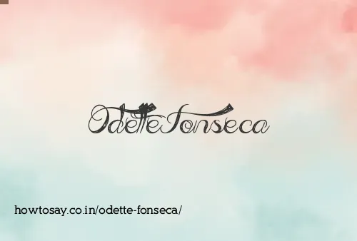 Odette Fonseca