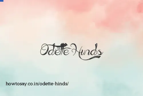 Odette Hinds