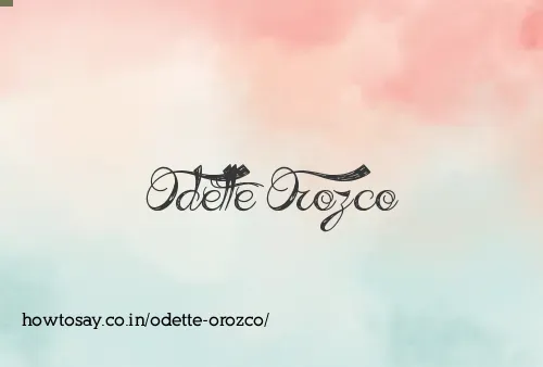 Odette Orozco