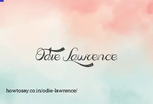 Odie Lawrence