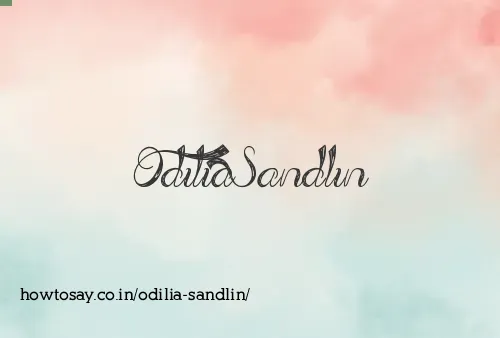 Odilia Sandlin