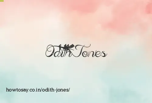 Odith Jones