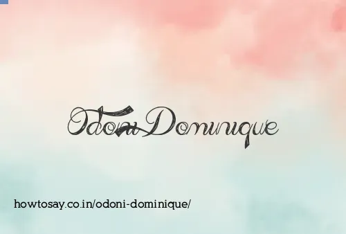 Odoni Dominique