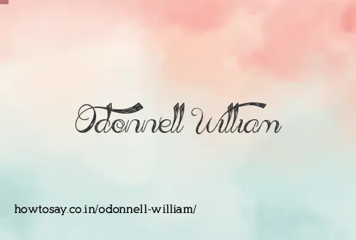 Odonnell William