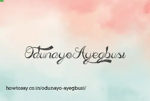 Odunayo Ayegbusi