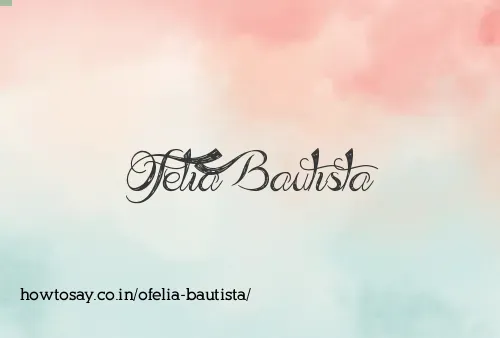 Ofelia Bautista