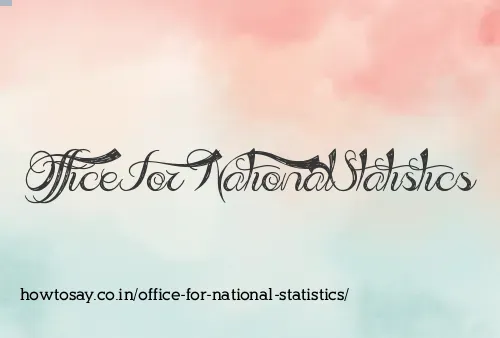Office For National Statistics