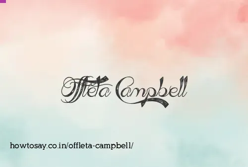 Offleta Campbell