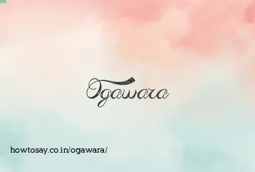 Ogawara