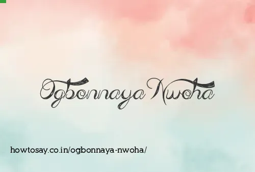 Ogbonnaya Nwoha