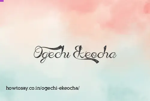 Ogechi Ekeocha