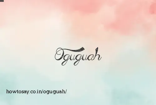 Oguguah