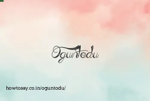 Oguntodu