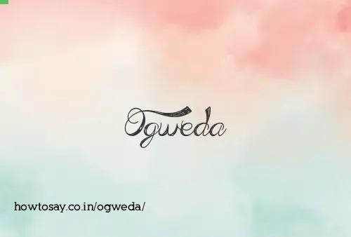 Ogweda