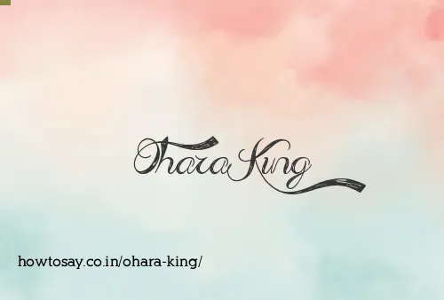 Ohara King