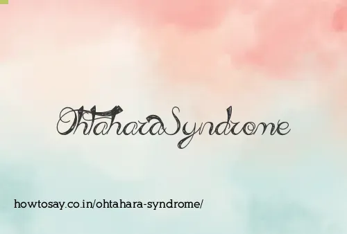Ohtahara Syndrome