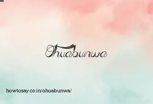 Ohuabunwa