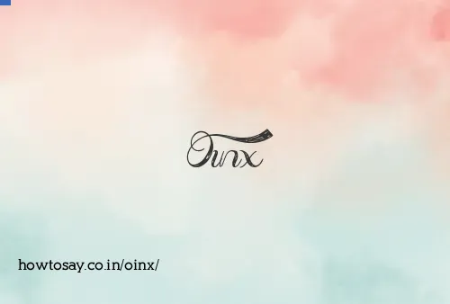 Oinx
