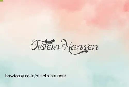 Oistein Hansen