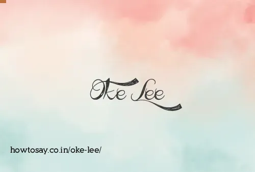 Oke Lee