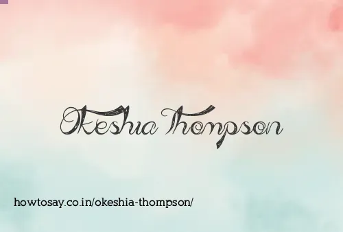 Okeshia Thompson