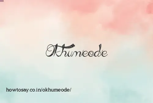 Okhumeode