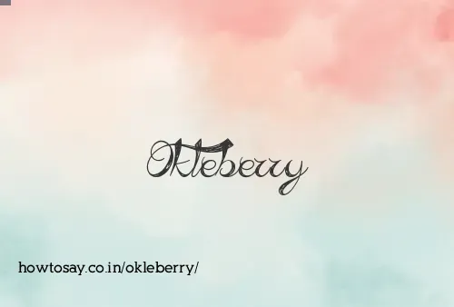Okleberry