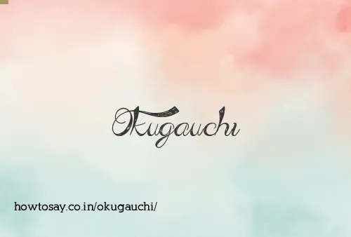 Okugauchi