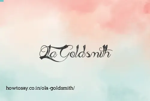 Ola Goldsmith