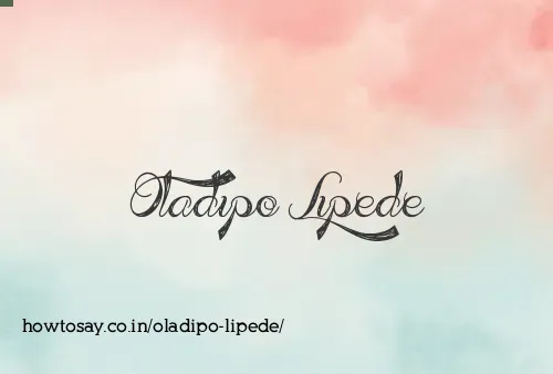 Oladipo Lipede