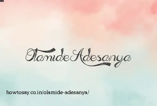 Olamide Adesanya
